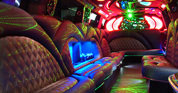 LIMO WITH LEATHER SEATS