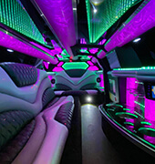 LIMO WITH RED CARPETS