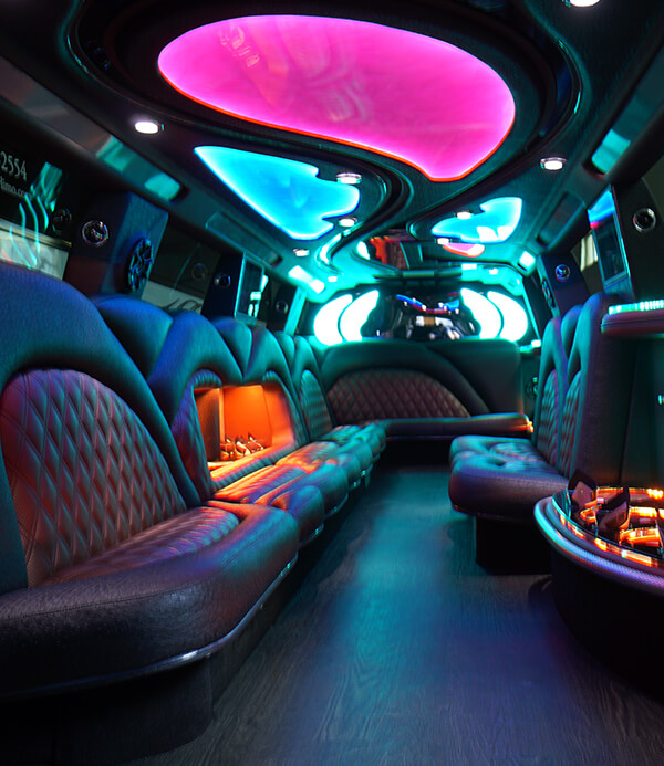 FLAT SCREEN ON LIMO