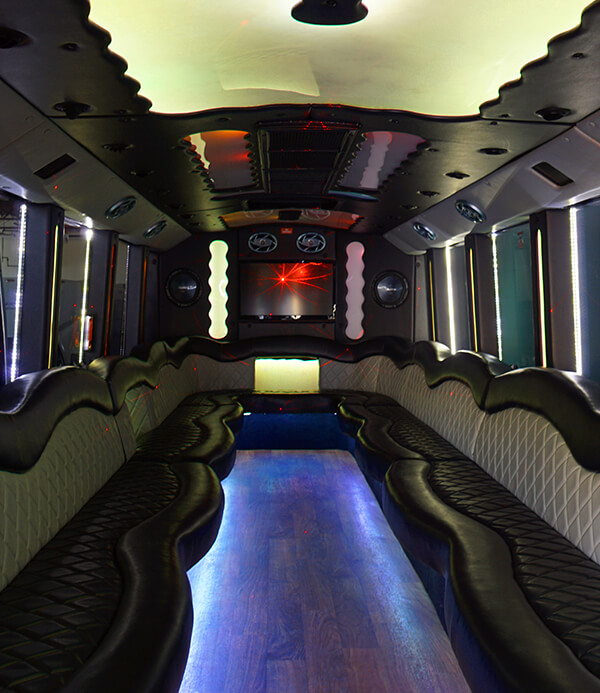 35 passenger party bus