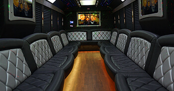 limo bus rental in california